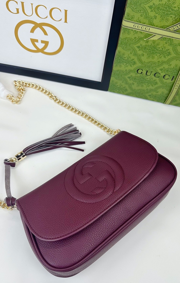 激安グッチバッグコピー角部分ディテール